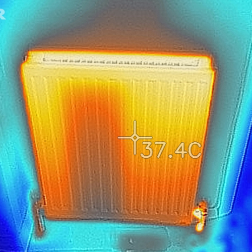 Exclusive Trades use thermal imaging technology to help us diagnose problems with your heating system.